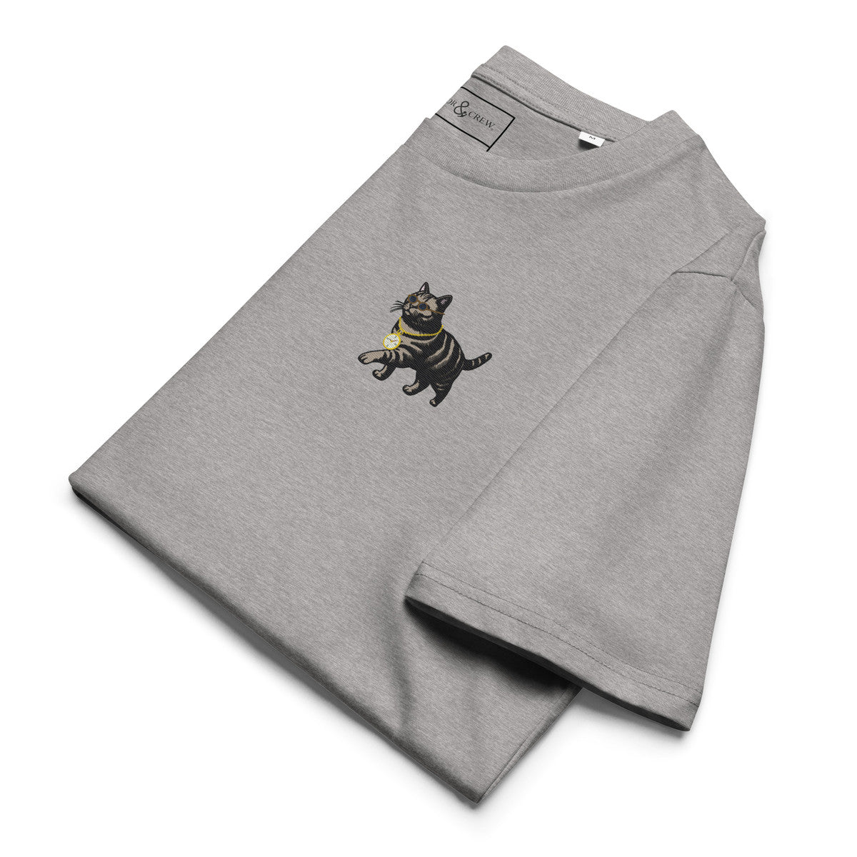Cool Cat Actual Life Organic Cotton Embroidered T-Shirt – product image 8 of 13