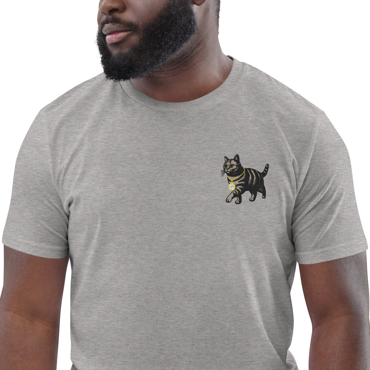 Cool Cat Actual Life Organic Cotton Embroidered T-Shirt – product image 9 of 13