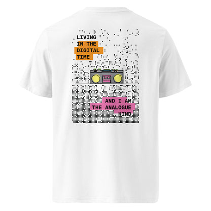 Boombox Digital Time x Analogue Kind Organic Cotton T-Shirt – product image 1 of 10