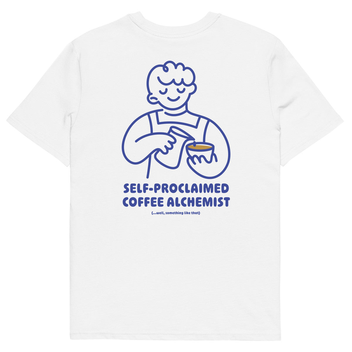 GUSTATORY Coffee Alchemist Organic Cotton Embroidered T-Shirt - product image 1 of 20