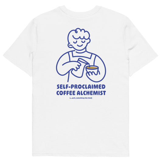GUSTATORY Coffee Alchemist Organic Cotton Embroidered T-Shirt - product image 1 of 20