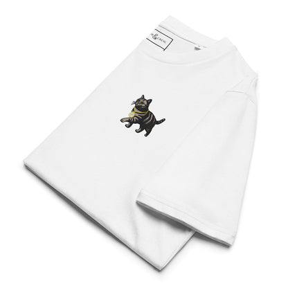 Cool Cat Actual Life Organic Cotton Embroidered T-Shirt – product image 4 of 10
