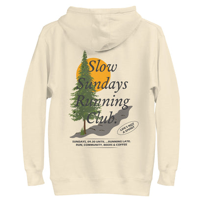 Mountain Pine Slow Sundays Running Club Cotton Blend Hoodie – product image 10 of 10