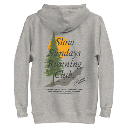 Mountain Pine Slow Sundays Running Club Cotton Blend Hoodie – product image 4 of 6