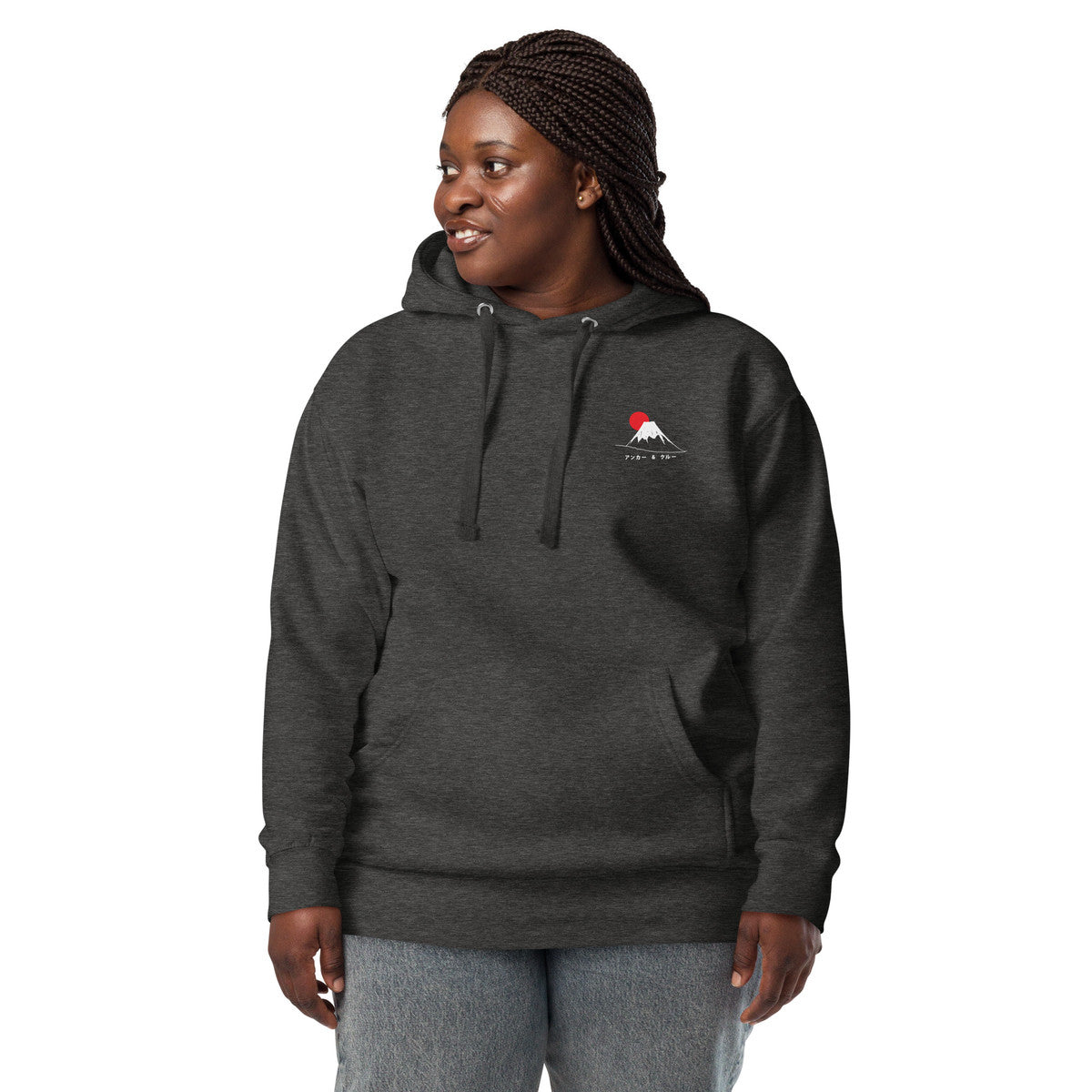 Mount Fuji Landmark Cotton Blend Hoodie – product image 4 of 10