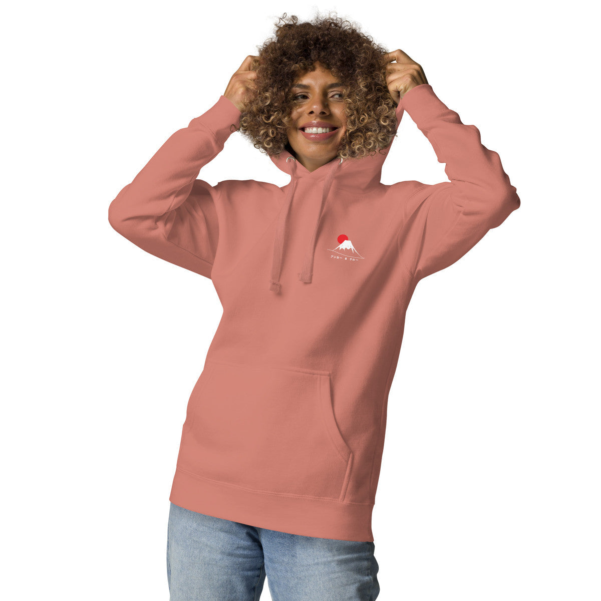 Mount Fuji Landmark Cotton Blend Hoodie – product image 8 of 10
