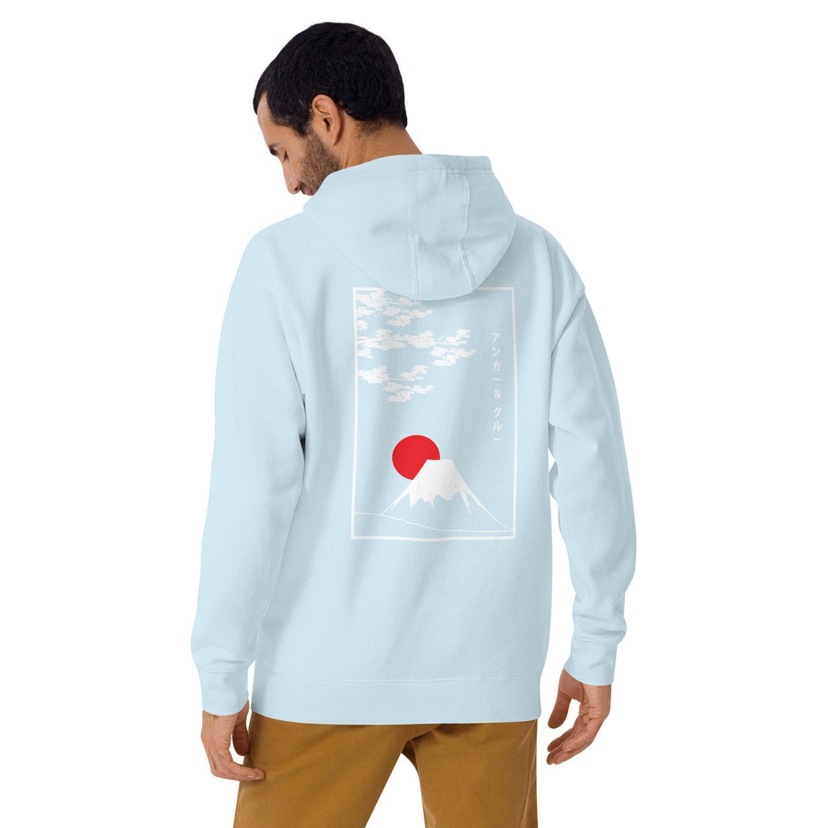 Mount Fuji Landmark Cotton Blend Hoodie – product image 10 of 10