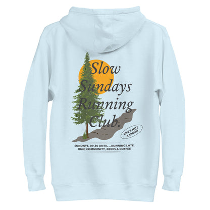 Mountain Pine Slow Sundays Running Club Cotton Blend Hoodie – product image 6 of 10