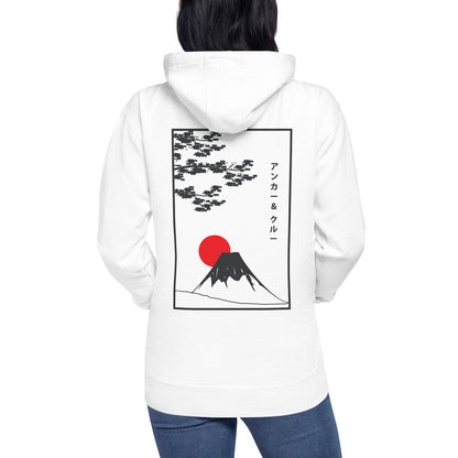 Mount Fuji Landmark Cotton Blend Hoodie – product image 4 of 6