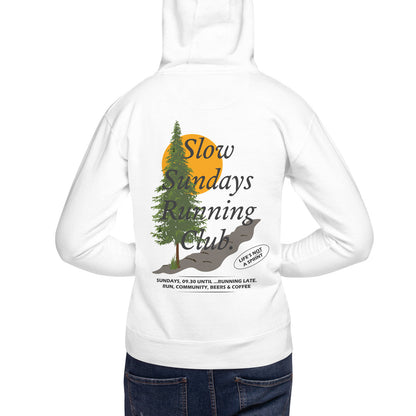 Mountain Pine Slow Sundays Running Club Cotton Blend Hoodie – product image 1 of 10