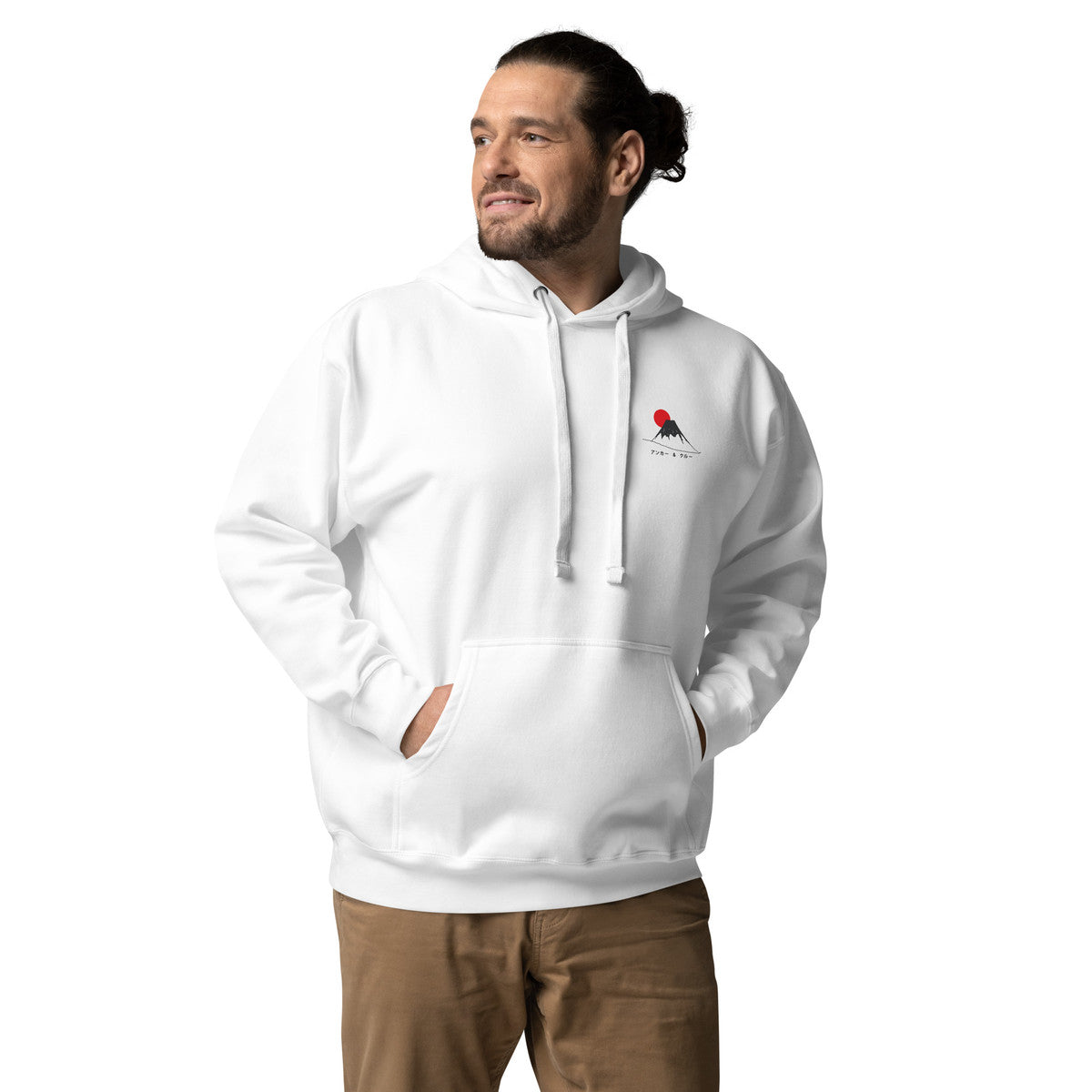 Mount Fuji Landmark Cotton Blend Hoodie – product image 5 of 6