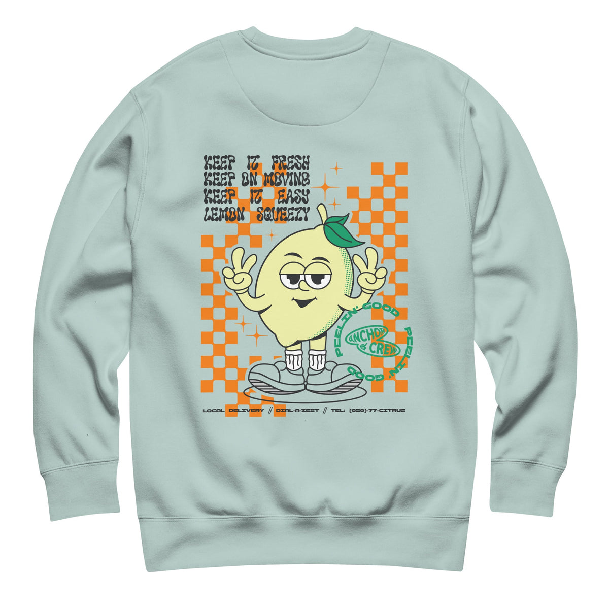 Lemon Fresh Dial-A-Local Organic Cotton Sweatshirt - product image 3 of 20
