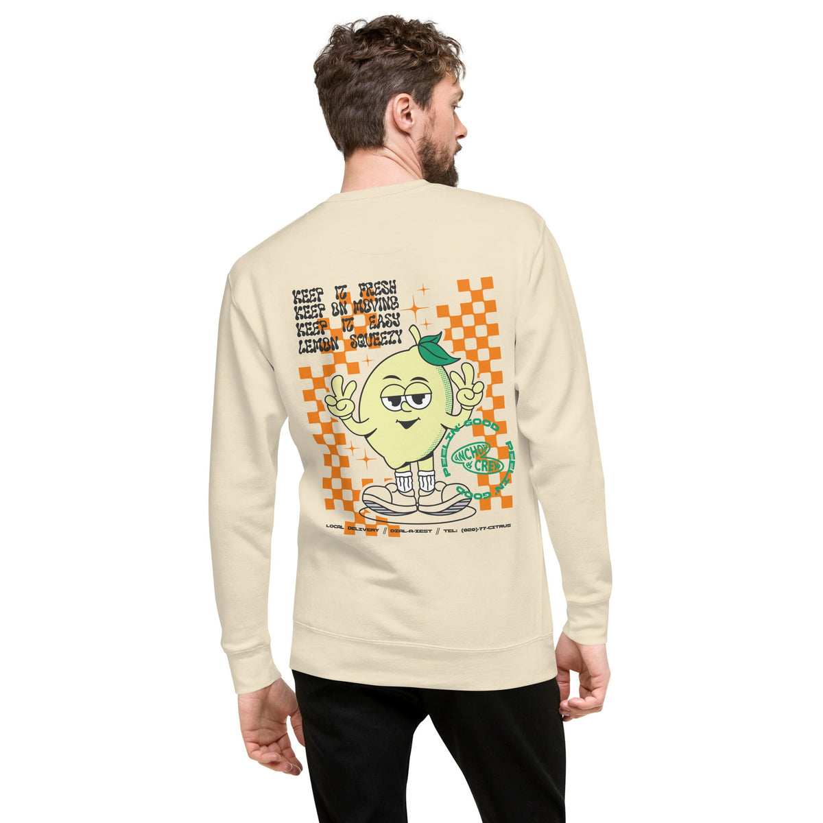 Lemon Fresh Dial-A-Local Organic Cotton Sweatshirt - product image 9 of 20