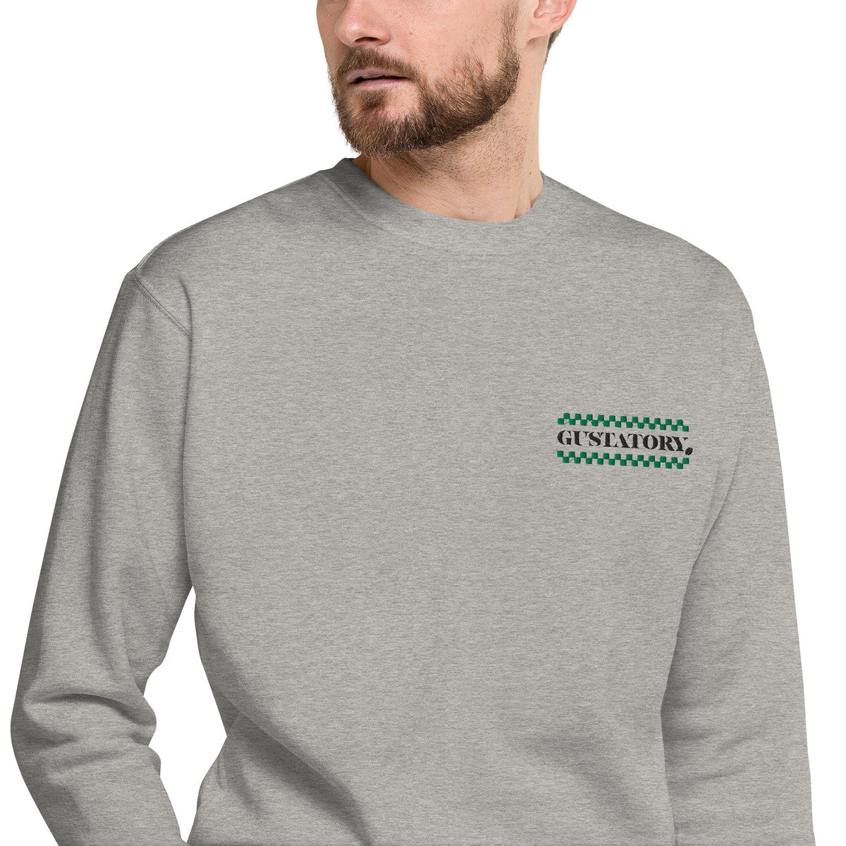GUSTATORY Have A Good Day Cotton Blend Embroidered Sweatshirt – product image 6 of 10