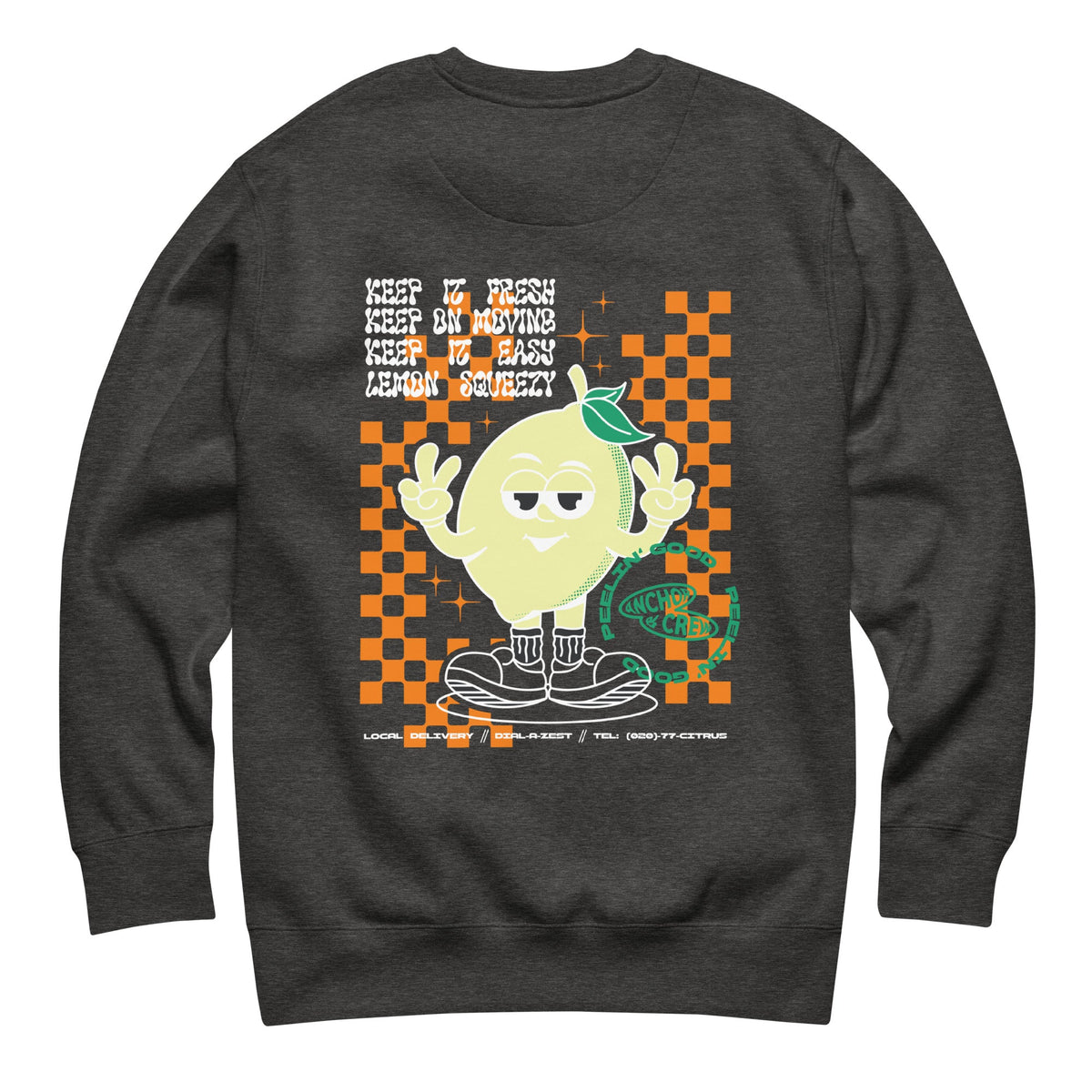 Lemon Fresh Dial-A-Local Organic Cotton Sweatshirt - product image 1 of 20