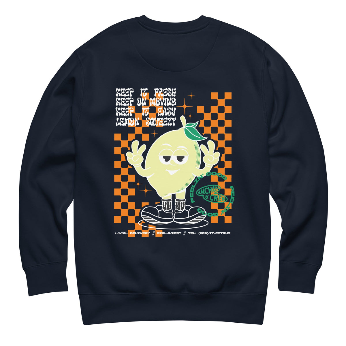 Lemon Fresh Dial-A-Local Organic Cotton Sweatshirt - product image 2 of 20