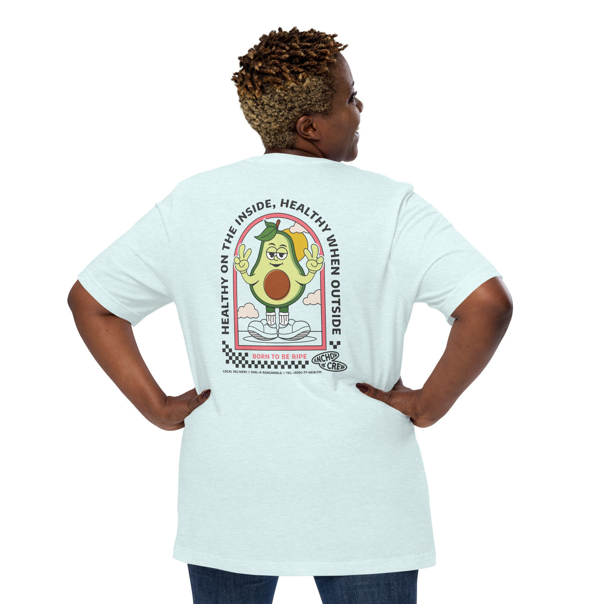 Ripe Avocado Dial-A-Local Organic Cotton T-Shirt - product image 9 of 20